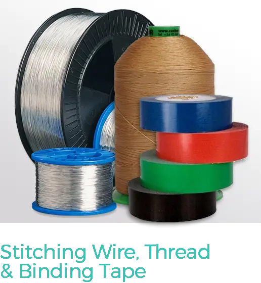 buy competitively priced stitching wire, thread and binding tape from the #1 manufacturer, kennedy grinding